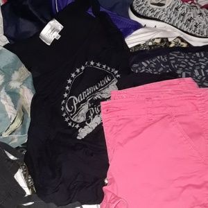 Pink/ Salmon Arizona Jeans cargo/corduroys